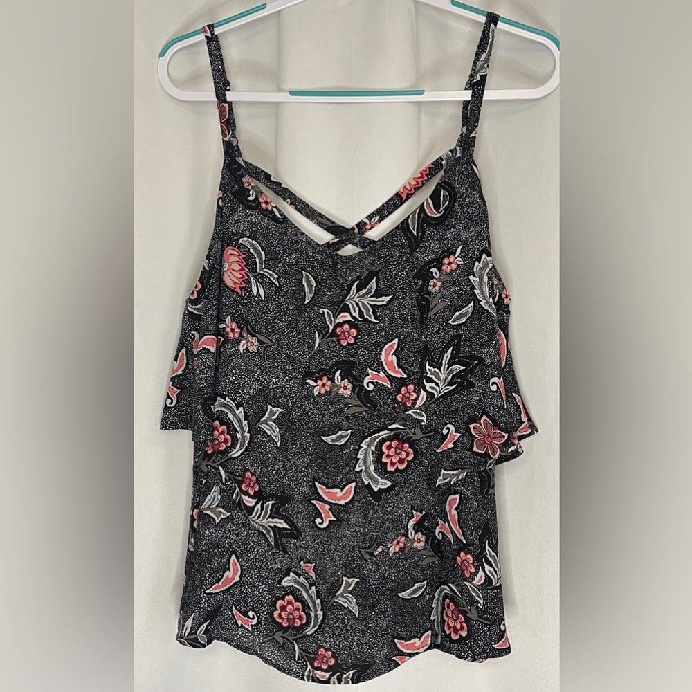Torrid strappy blouse